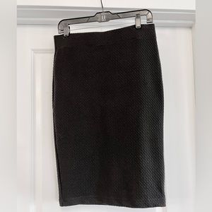 Banana Republic black small pencil skirt